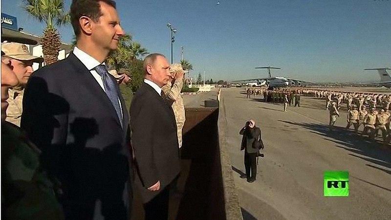 سفر غیر منتظره سفر پوتین به سوریه