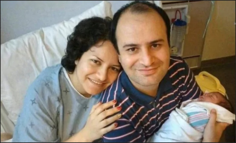 دکتر رزگار رحیمی به همراه خانواده که در حادثه سقوط هواپیما جان باختند
