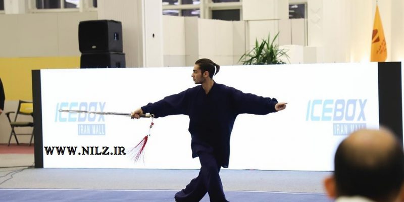 ارشیا ارباب بهرامی در حال اجرای مسابقه در تاریخ 28 آذر که موفق به کسب 2 مدال طلا شد