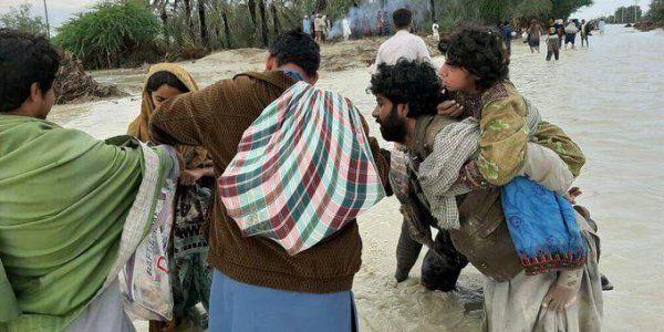 مردم جنوب سیستان و بلوچستان بی خانمان شده اند