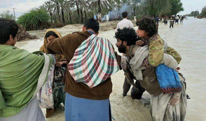 مردم جنوب سیستان و بلوچستان بی خانمان شده اند
