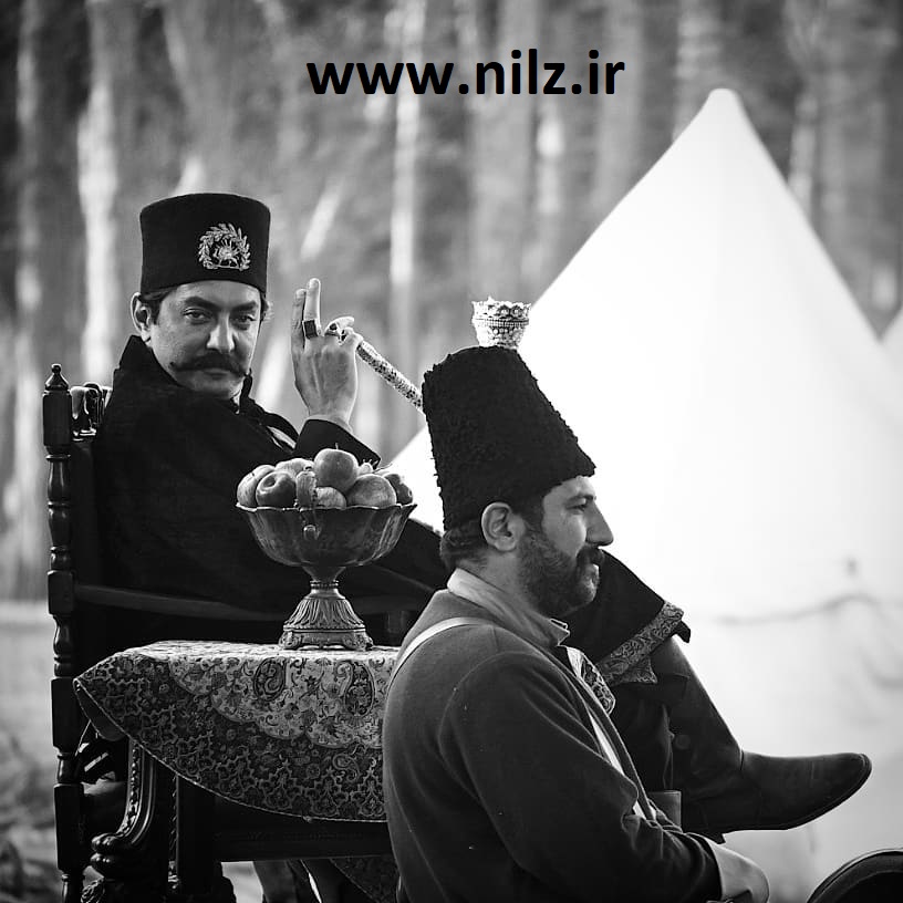 ناصرالدین شاه در پشت صحنه سریال جیران