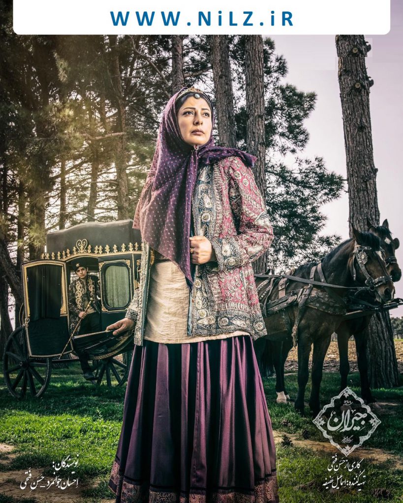 کتانه افشاری نژاد در نقش خدیجه خانم چهریقی مادر عباس میرزا در سریال جیران