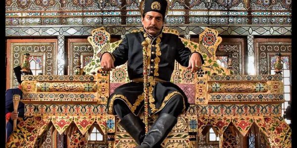 بهرام رادان در نقش ناصرالدین شاه در سریال جیران